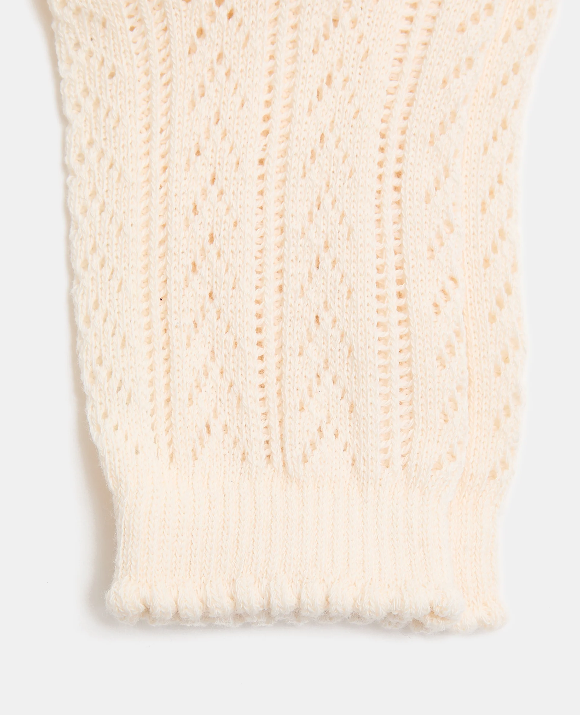 Paire de chaussettes en maille ajourée