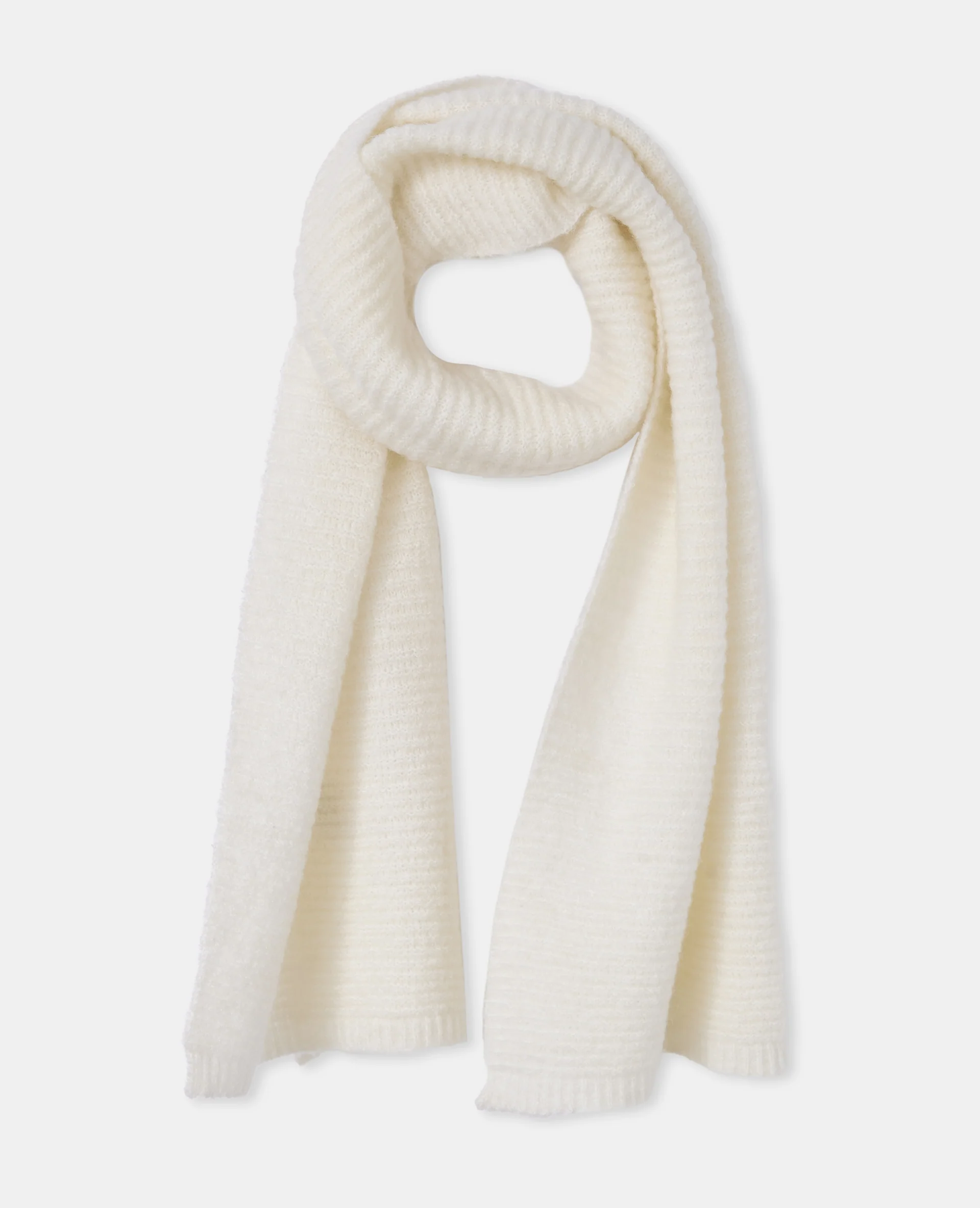 Maxi-écharpe avec laine et mohair