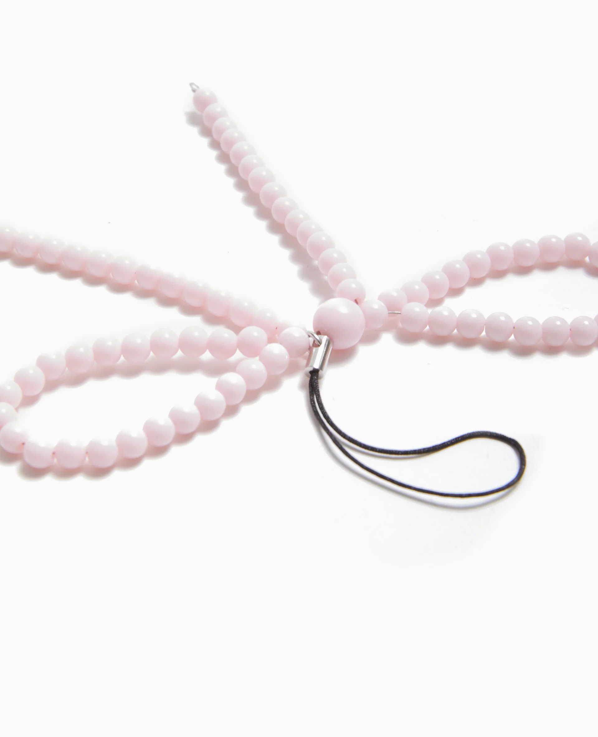 Bijou de téléphone nœud en perles