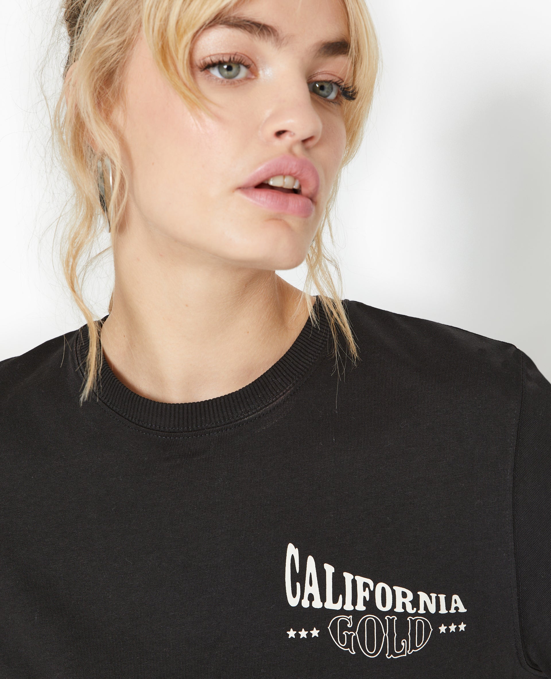 T-shirt oversize avec print devant et dos