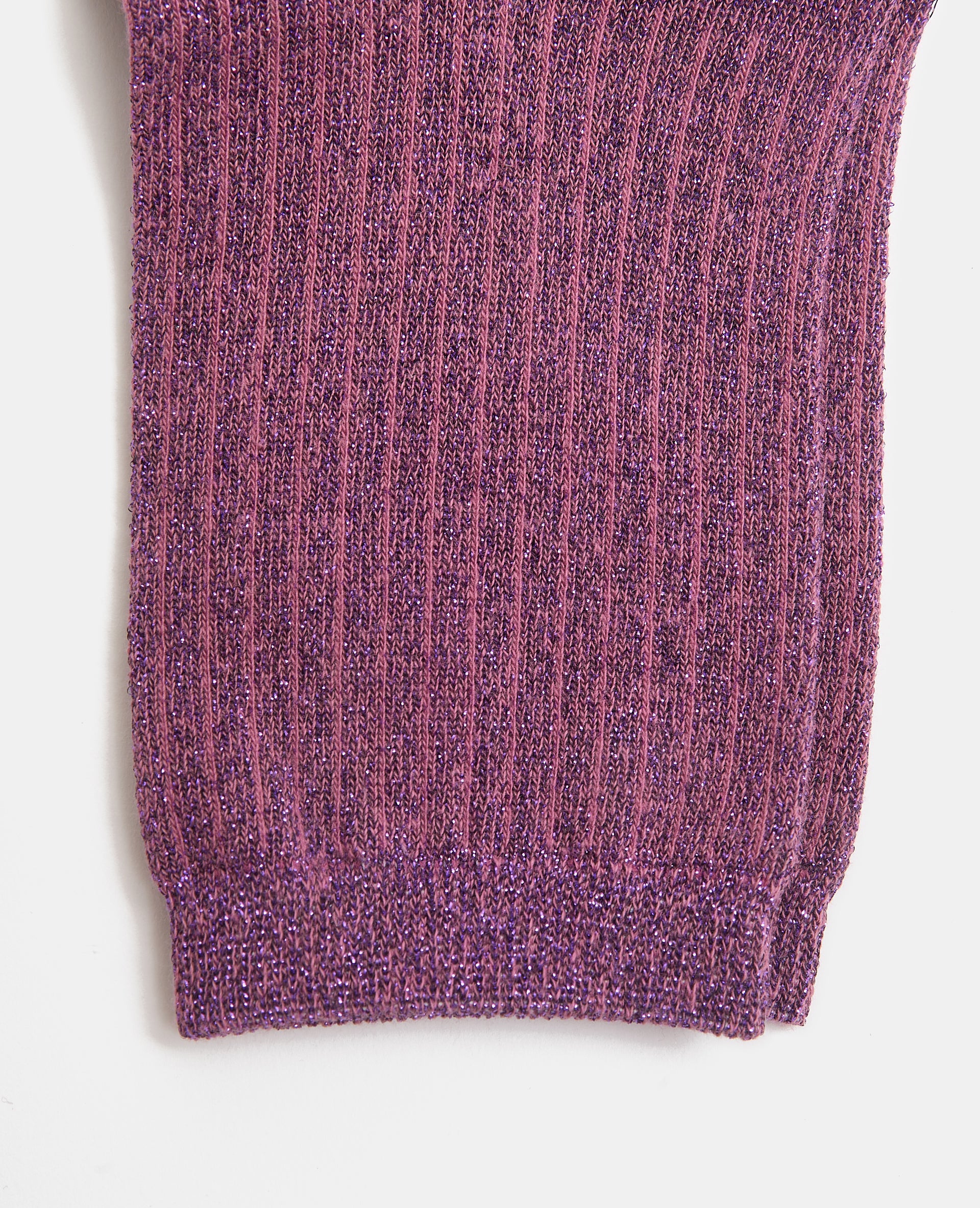 Paire de chaussettes avec fils lurex