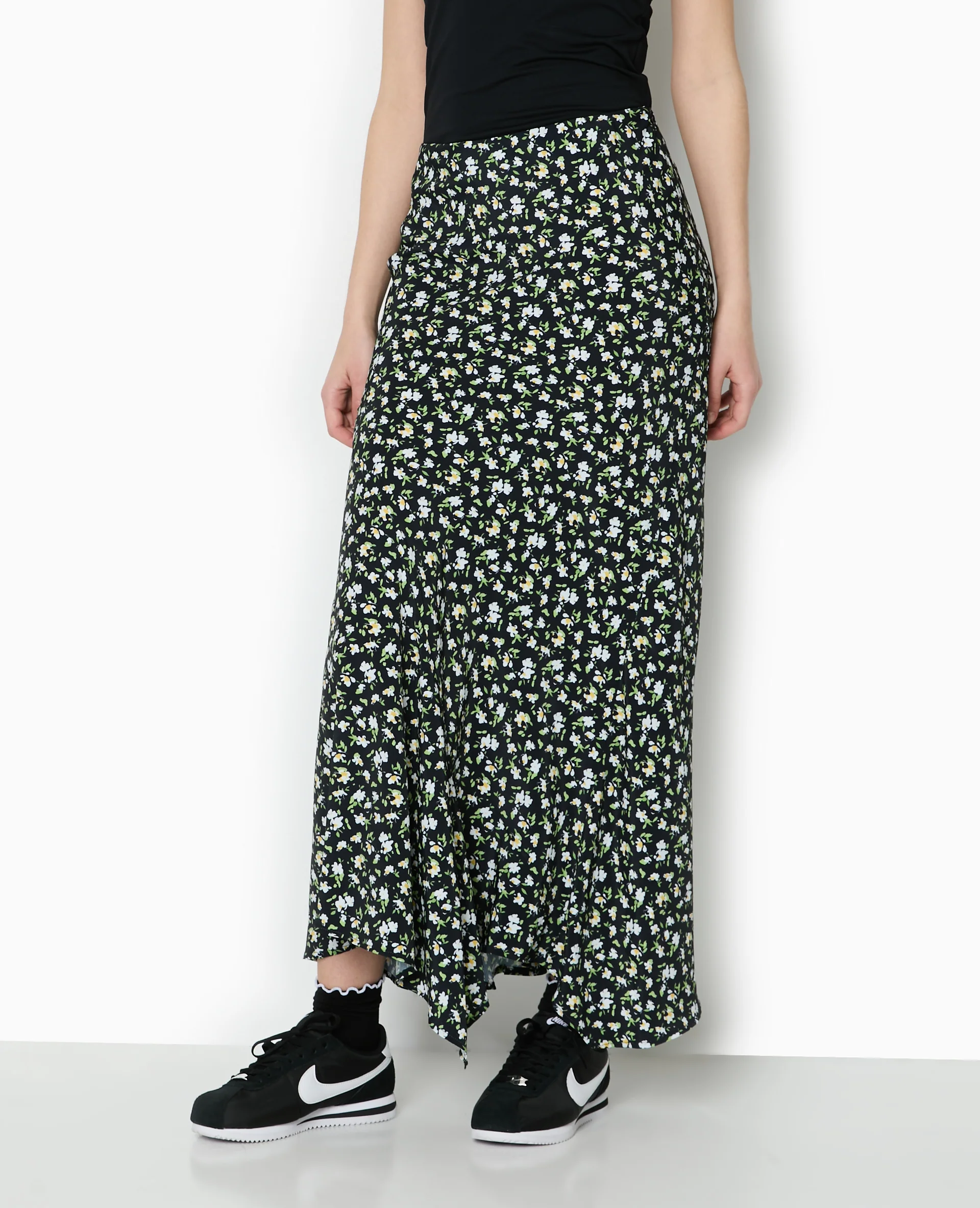 Jupe longue évasée