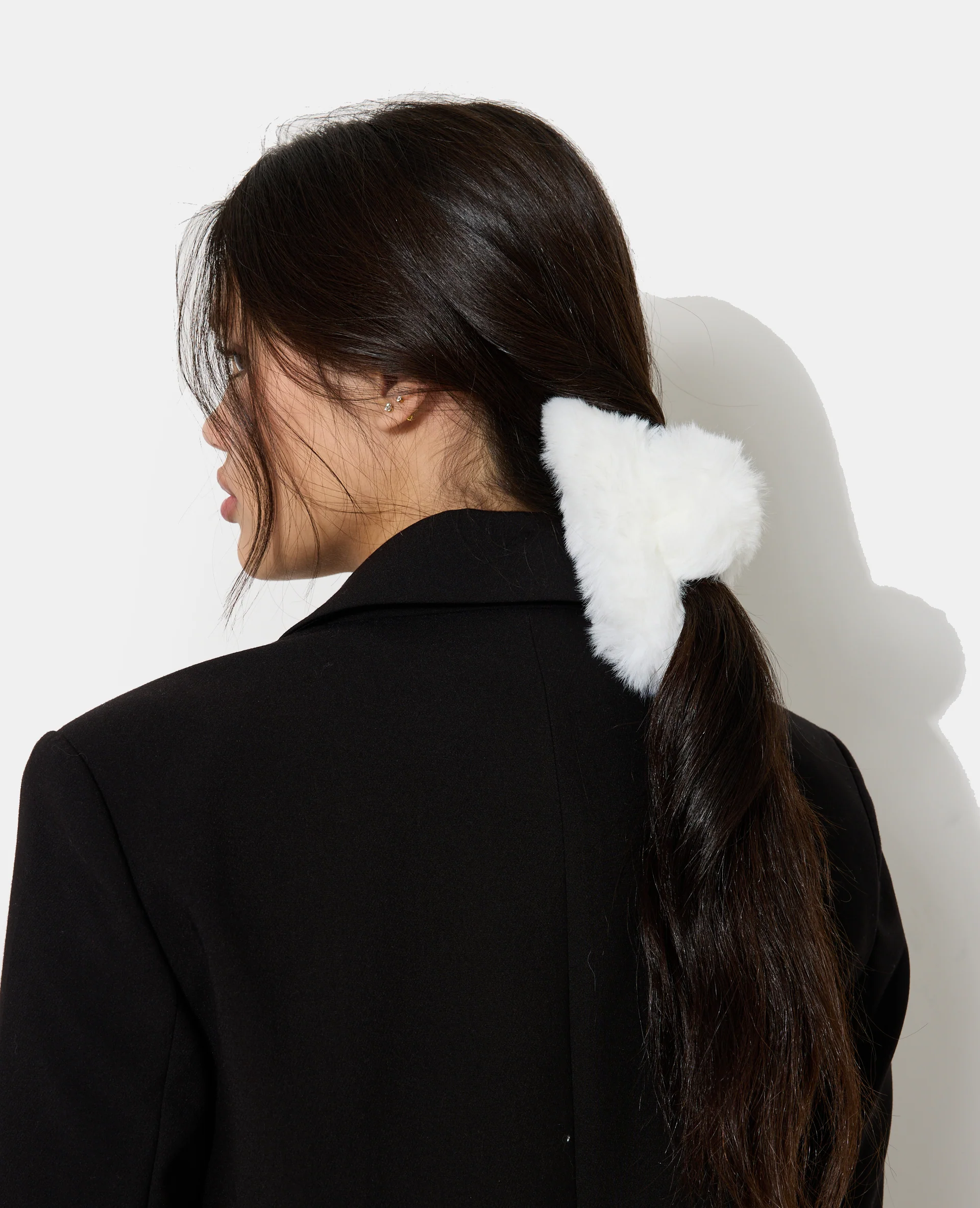 Pince crocodile en fourrure