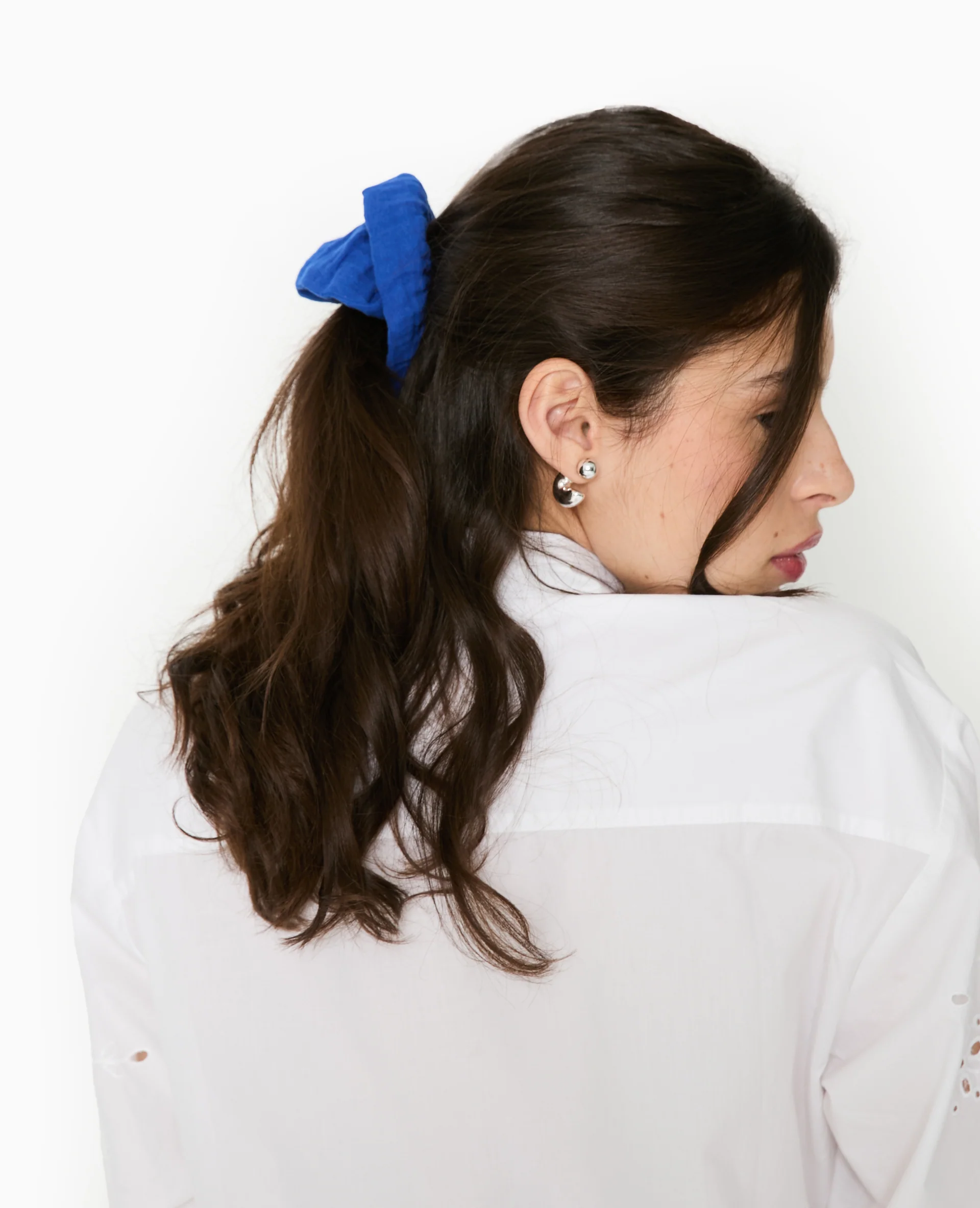 Lot de 2 chouchous en gaze de coton