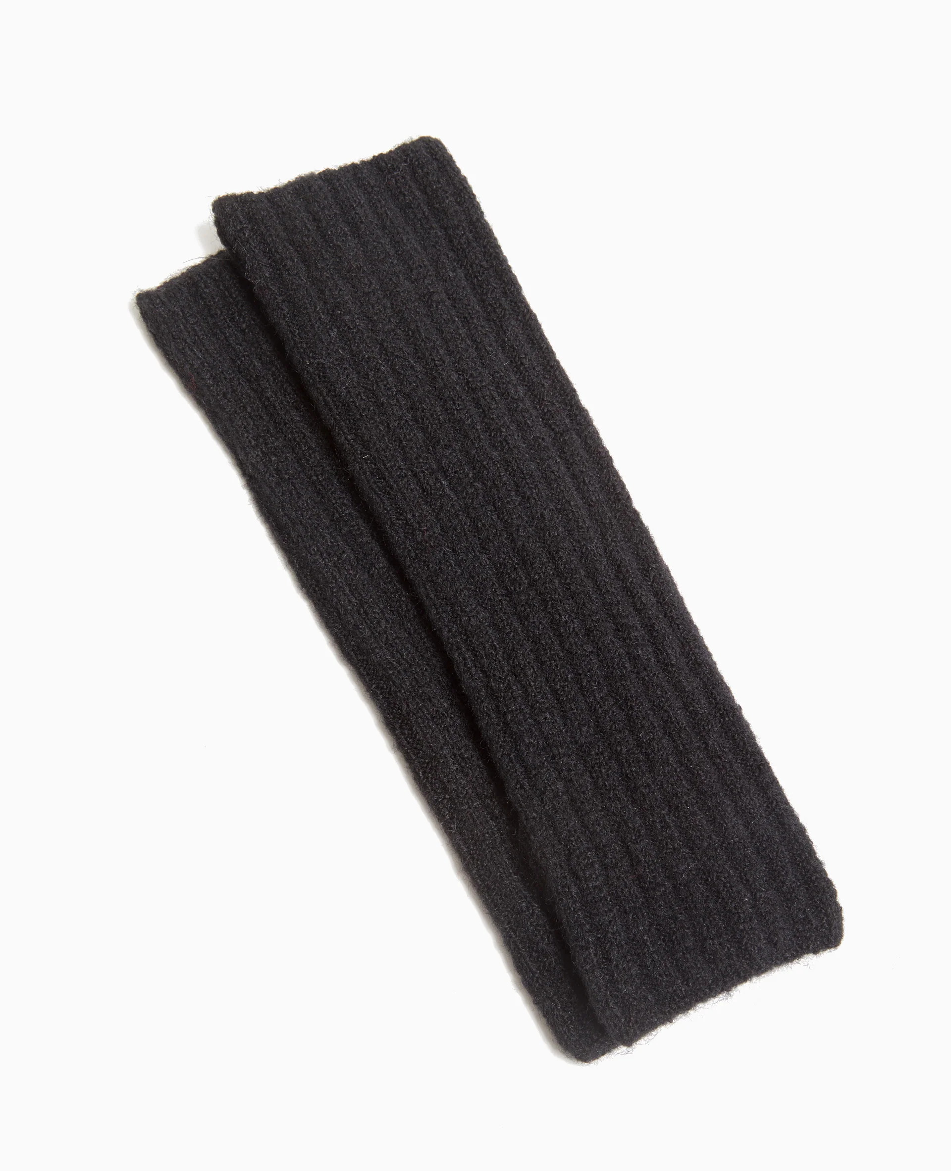 Mitaines en maille côtelée