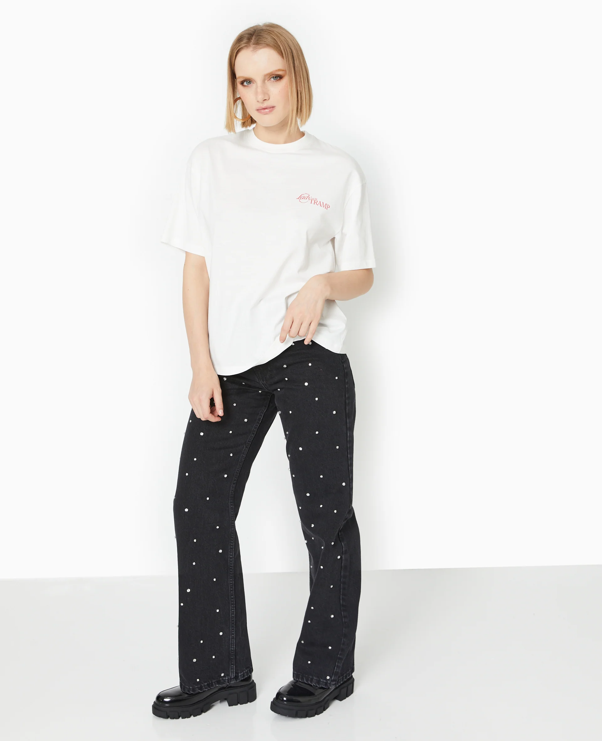 T-shirt oversize LADY AND THE TRAMP