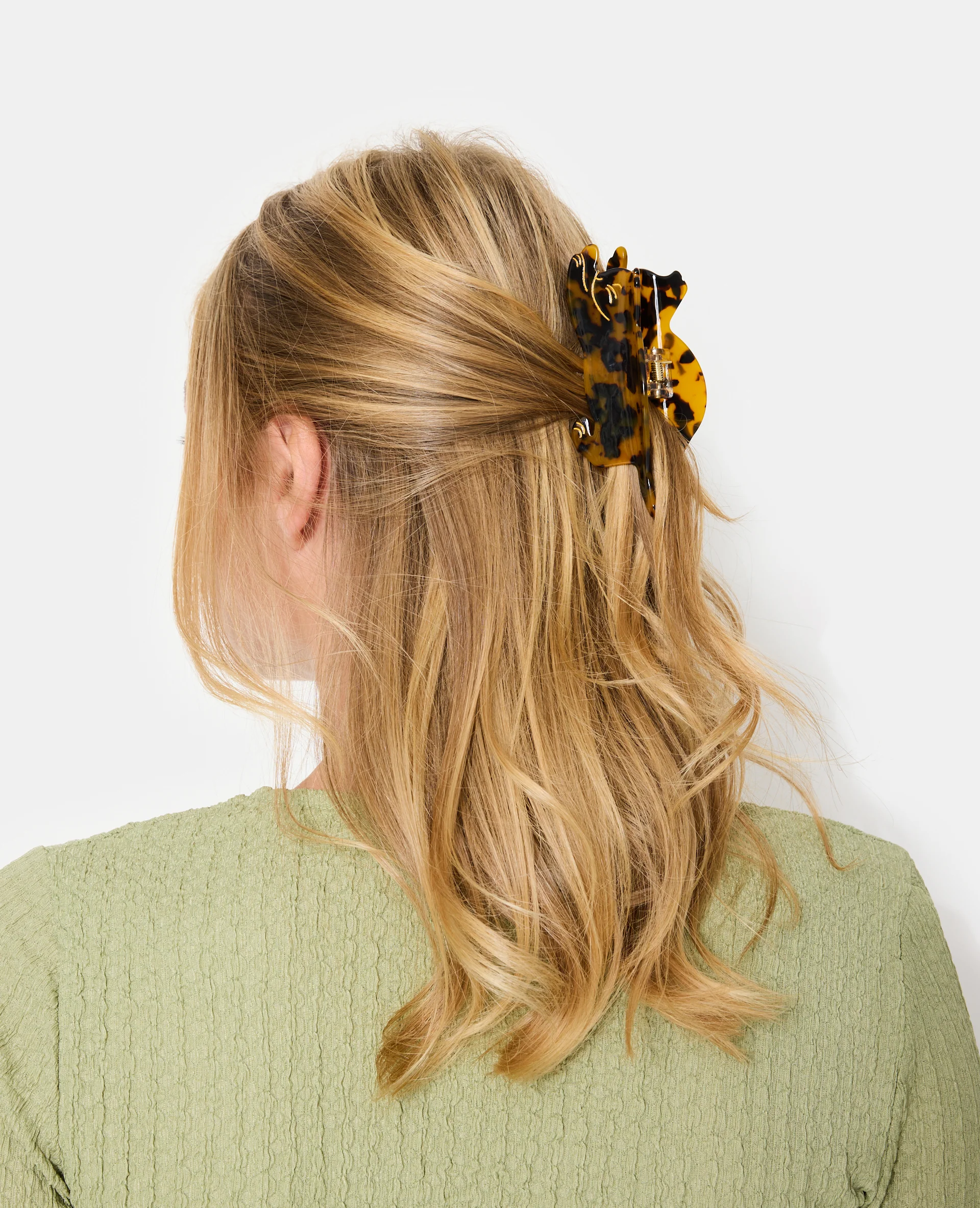 Pince crocodile Chat façon écaille