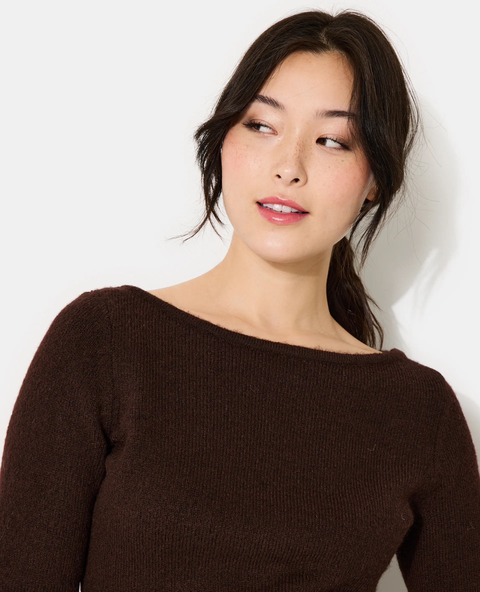 Pull encolure bateau