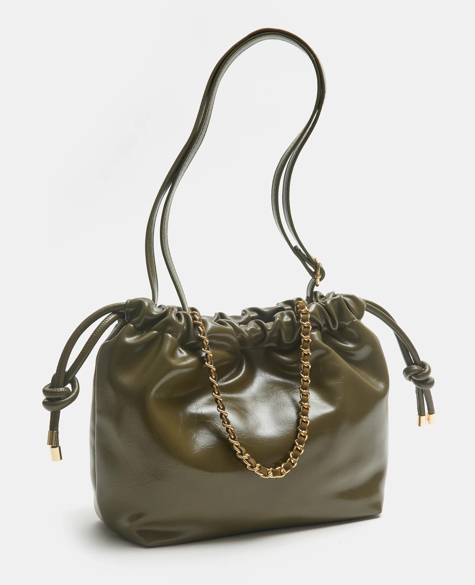 Sac bourse avec bandoulière chaine