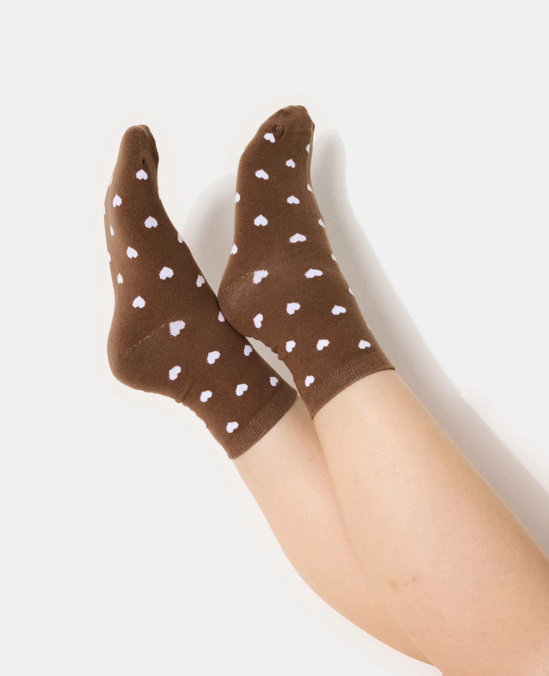 Lot de 2 paires de chaussettes Cœurs