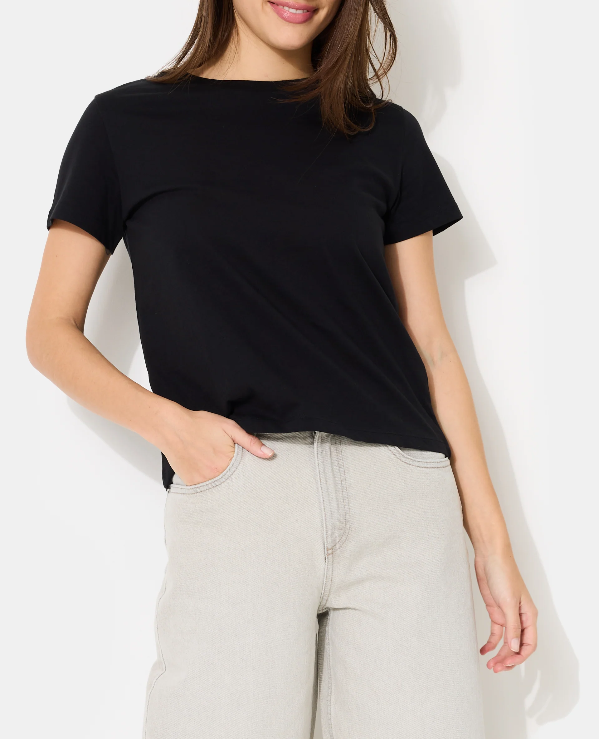 T-shirt basique manches courtes