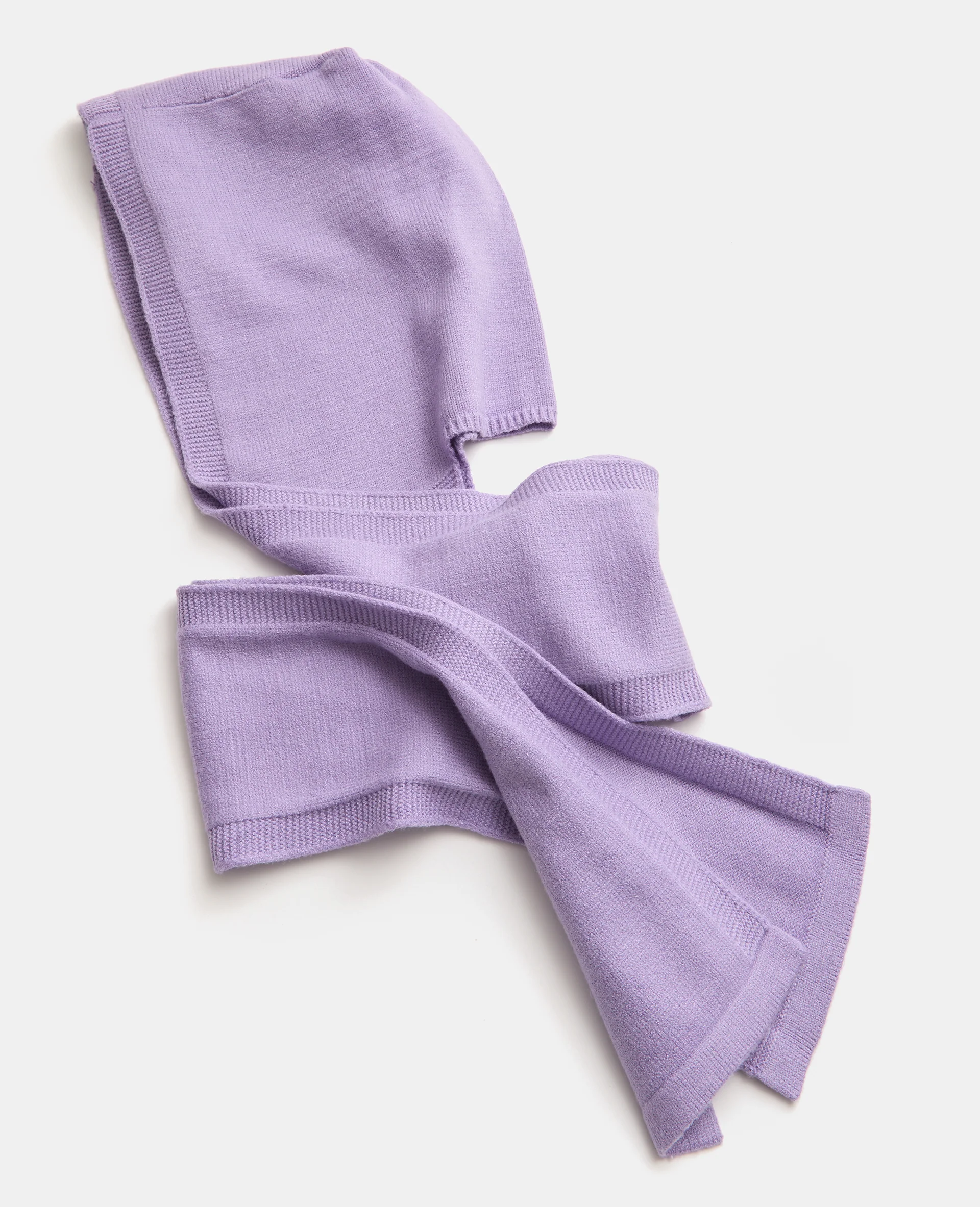 Capuche-écharpe en maille