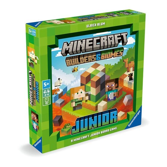 Ravensburger Minecraft Builders and Biomes Junior Board Game