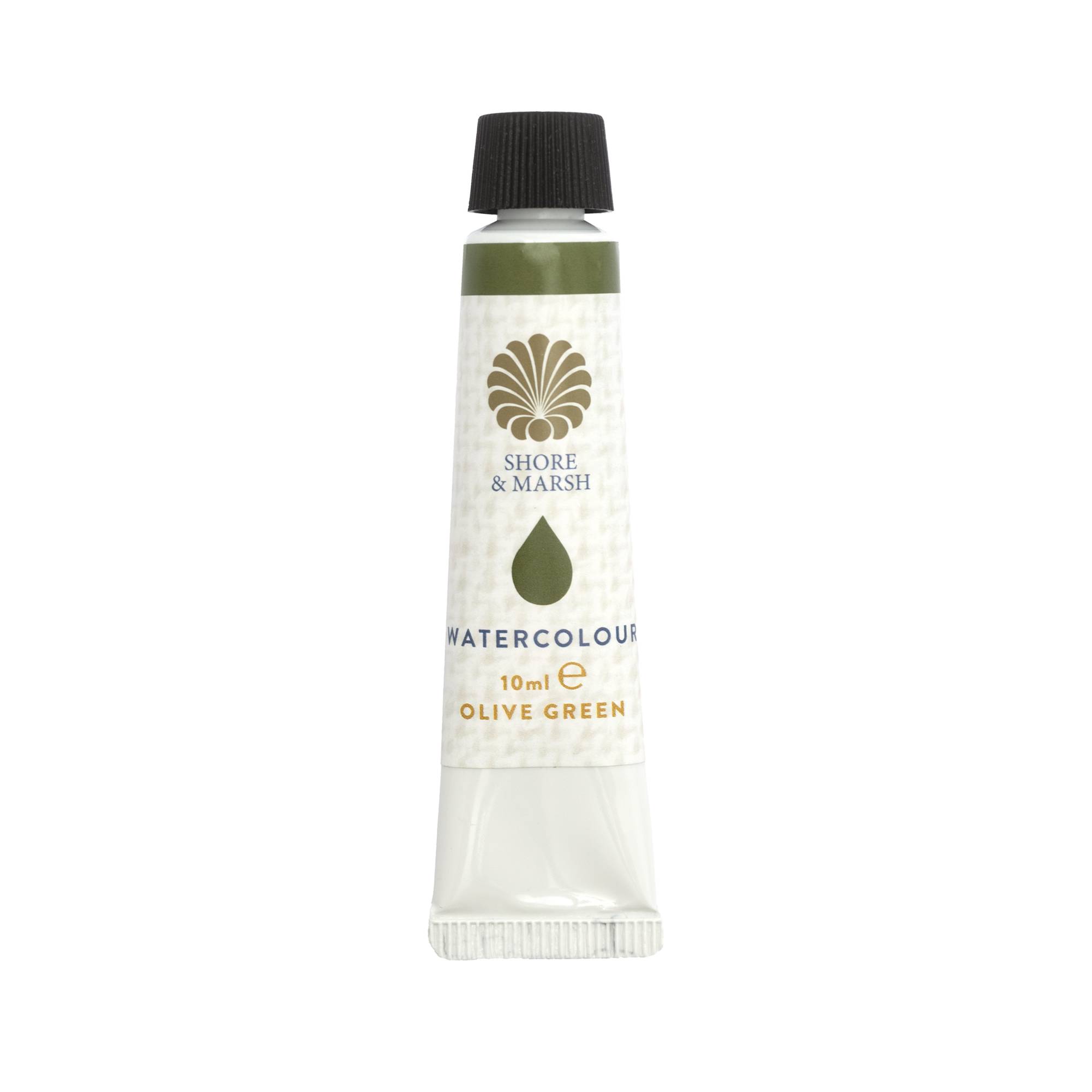 Shore & Marsh Olive Green Watercolour Paint 10ml