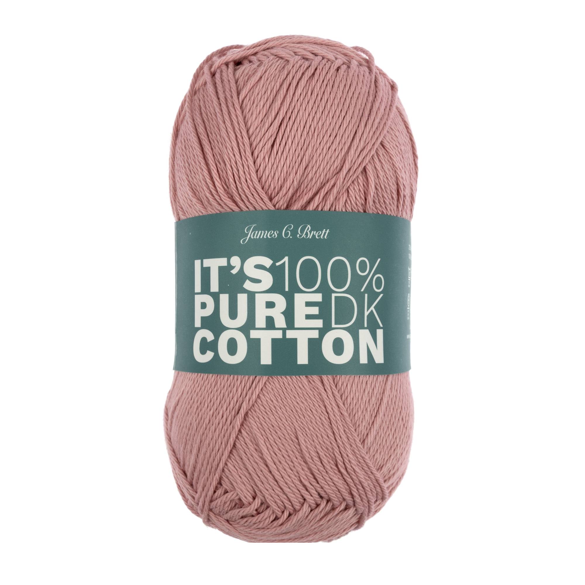 James C Brett Blush It’s Pure Cotton Yarn 100g