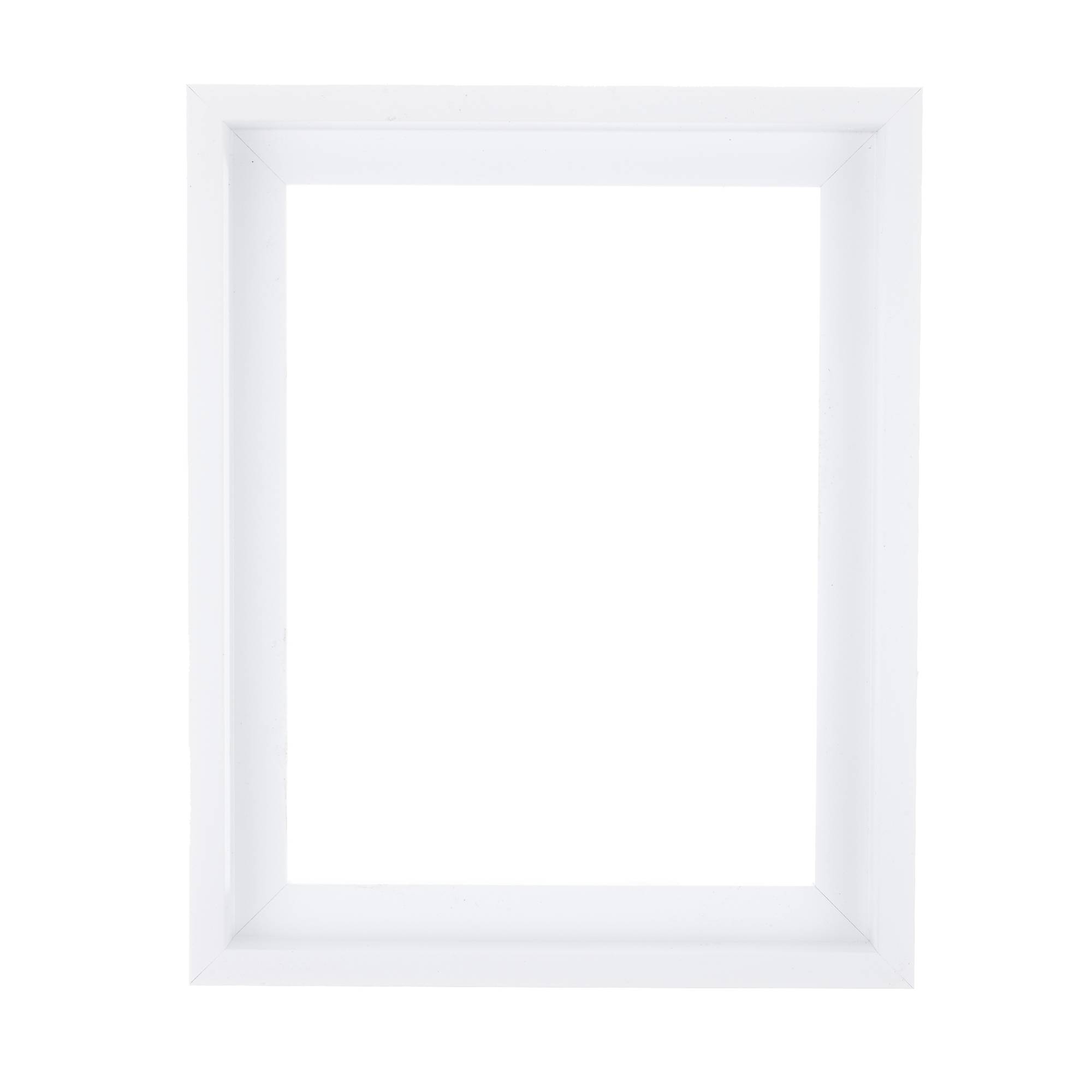 White Canvas Frame 20.3cm x 25.4cm