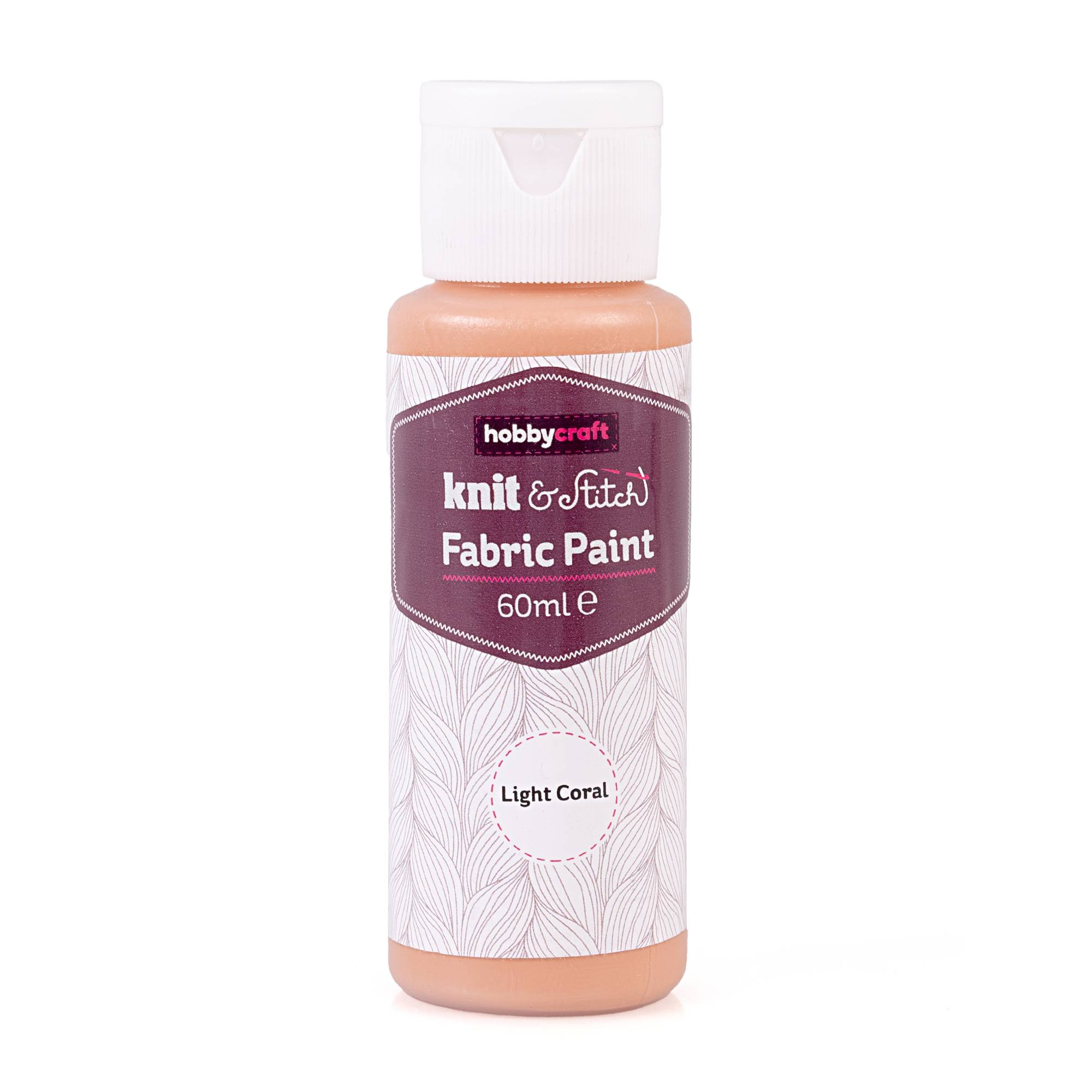 Light Coral Fabric Paint 60ml