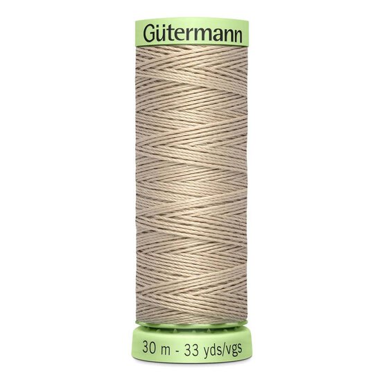 Gutermann Beige Top Stitch Thread 30m (722)