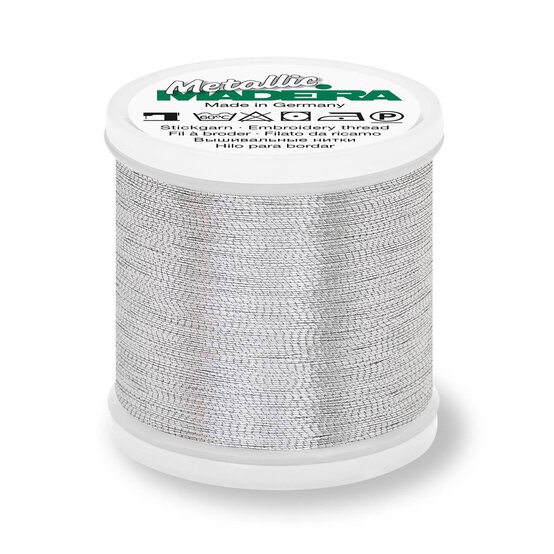 Madeira Aluminium Metallic 40 Thread 200m