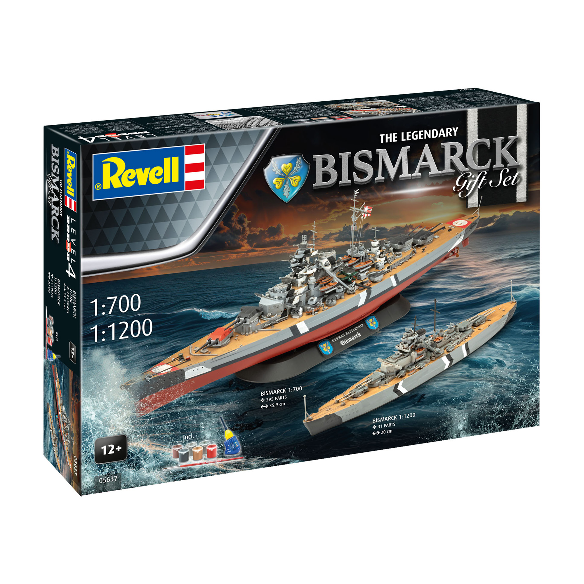 Revell The Legendary Bismarck Model Gift Set
