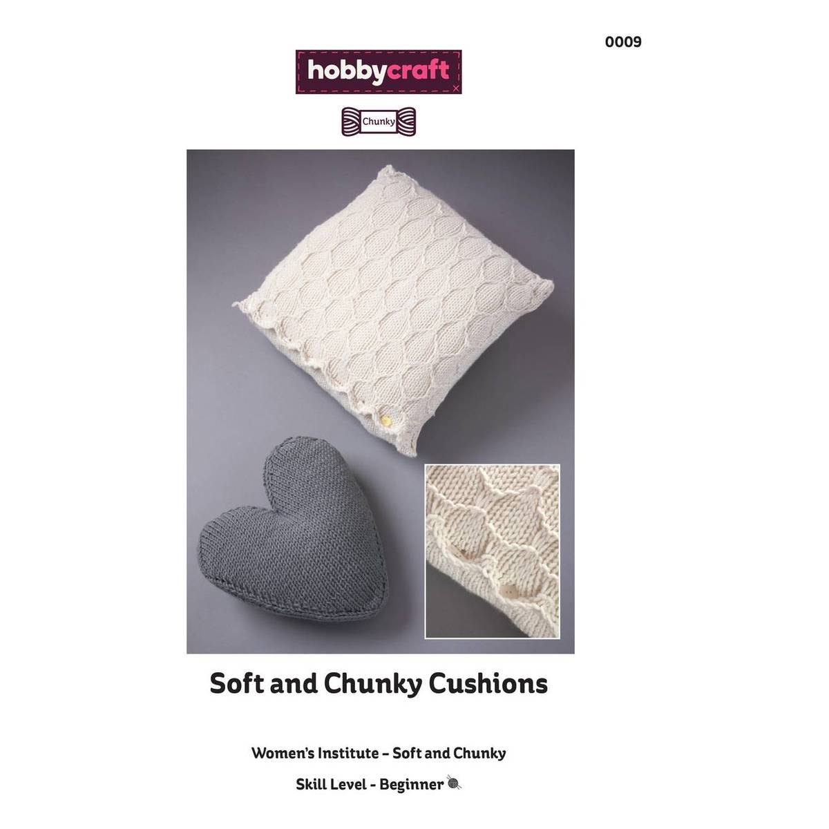 Soft and Chunky Cushions Digital Pattern 0009