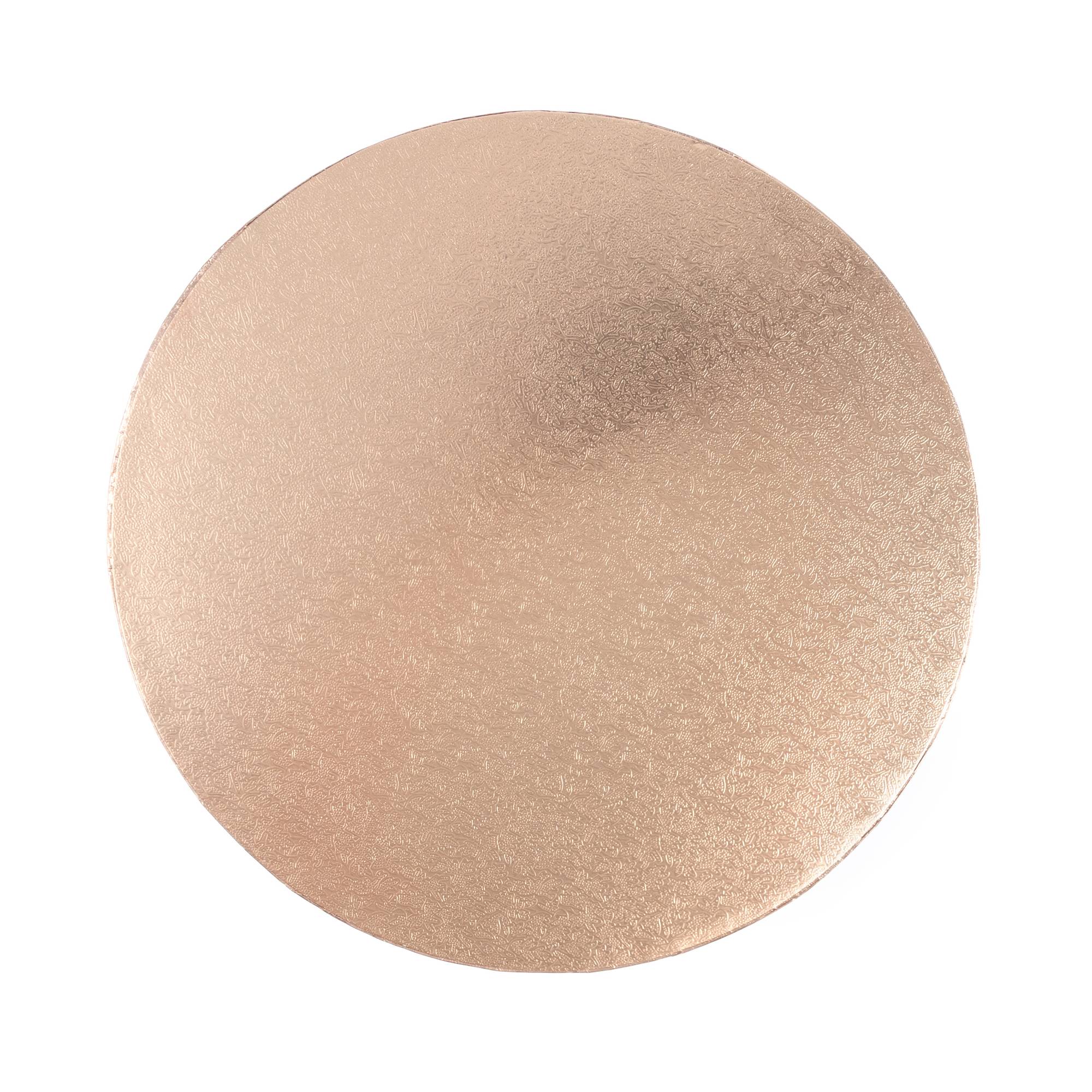 Rose Gold Round Cake Drum 10 Inches