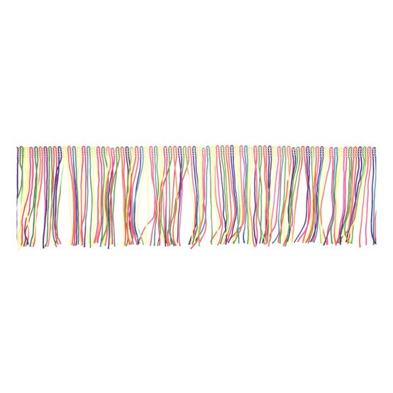Neon 9cm Tassel Trim by the Metre