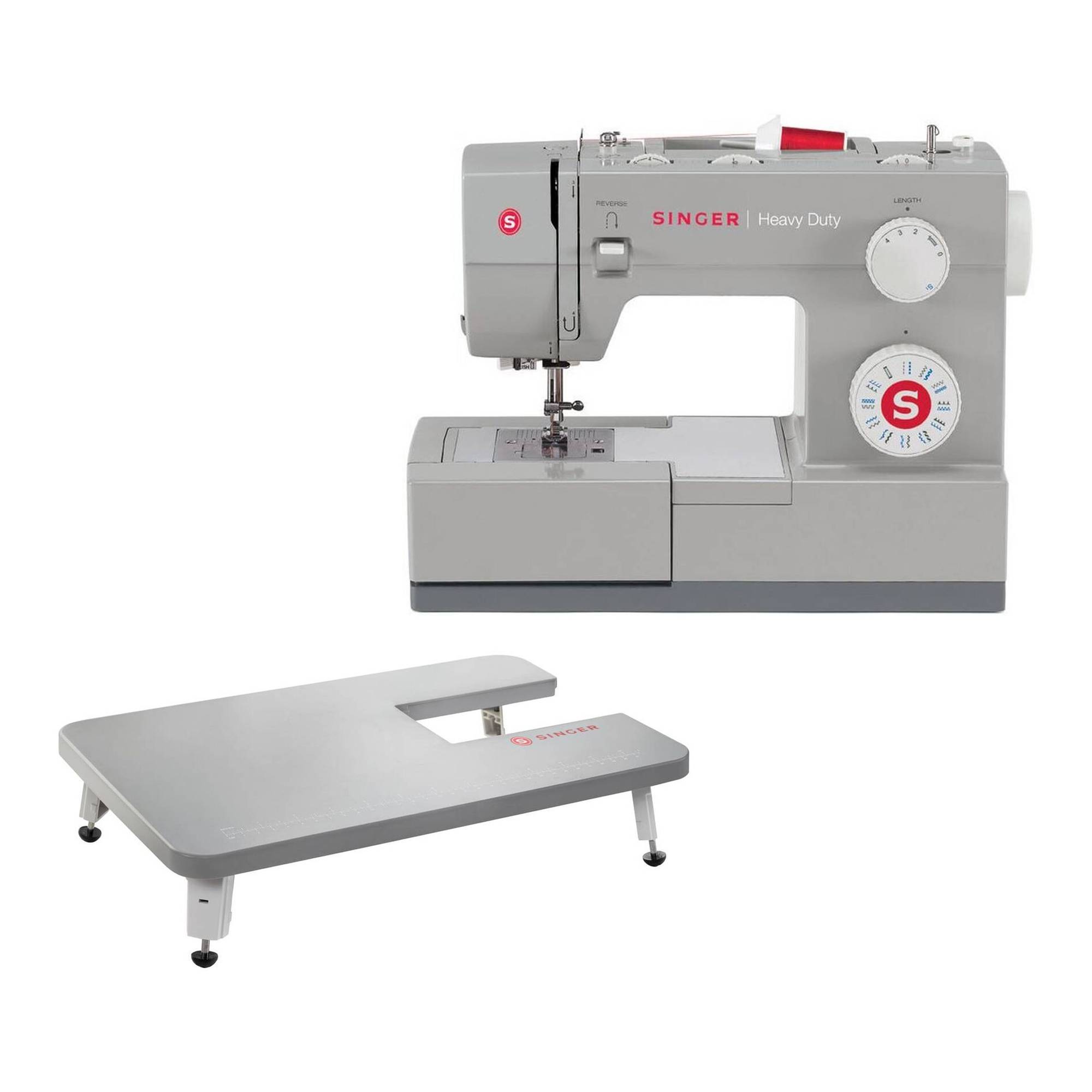 Singer 4423 Heavy Duty Sewing Machine and Extension Table Bundle