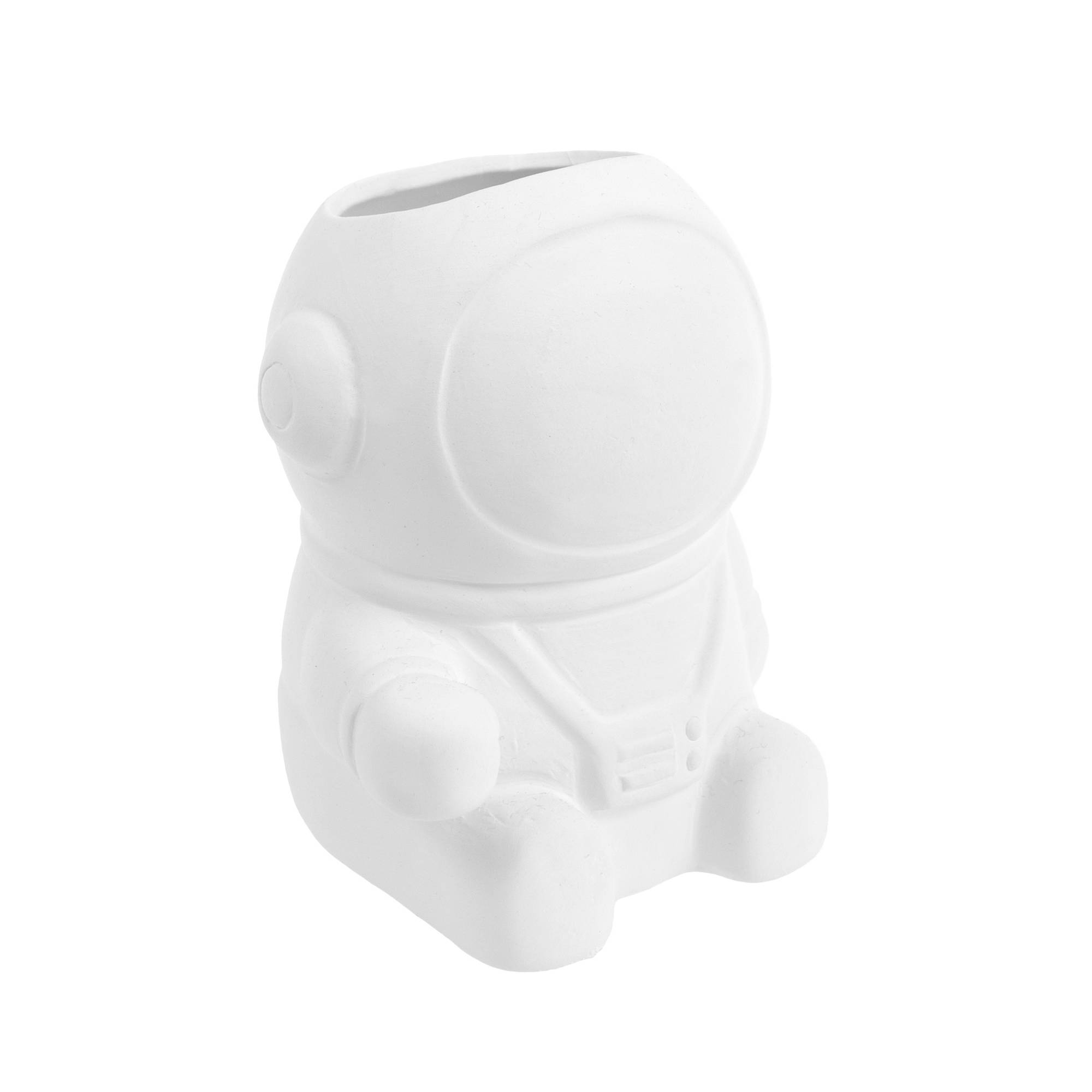 Paint Your Own Astronaut Pen Pot