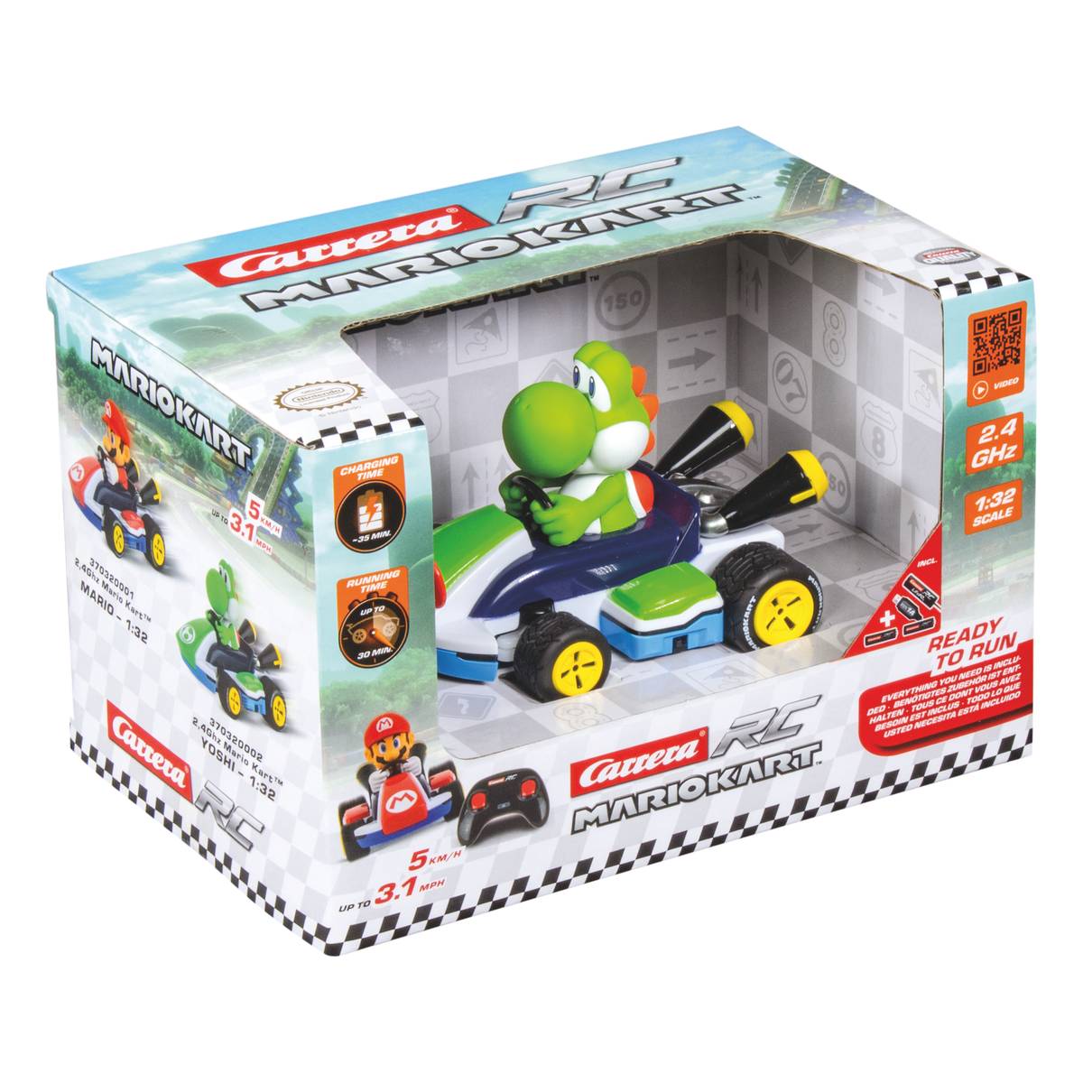 Carrera Mario Kart RC Yoshi Vehicle