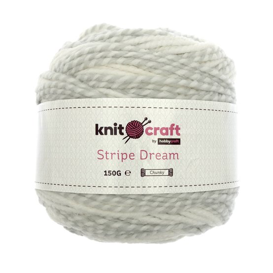 Knitcraft Grey Stripe Dream 150g