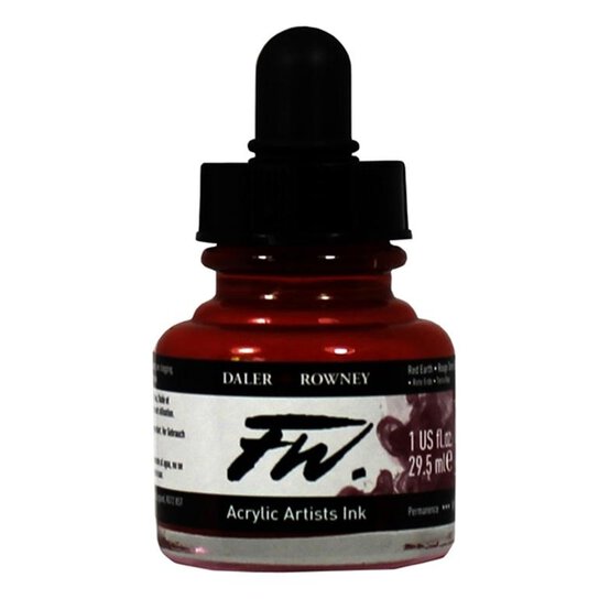 Daler-Rowney Red Earth FW Artists Ink 29.5ml
