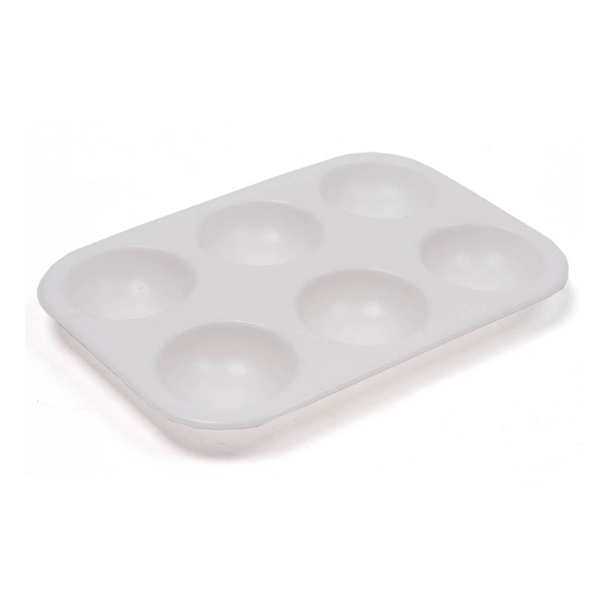 Plastic Rectangular Palette 6 Wells