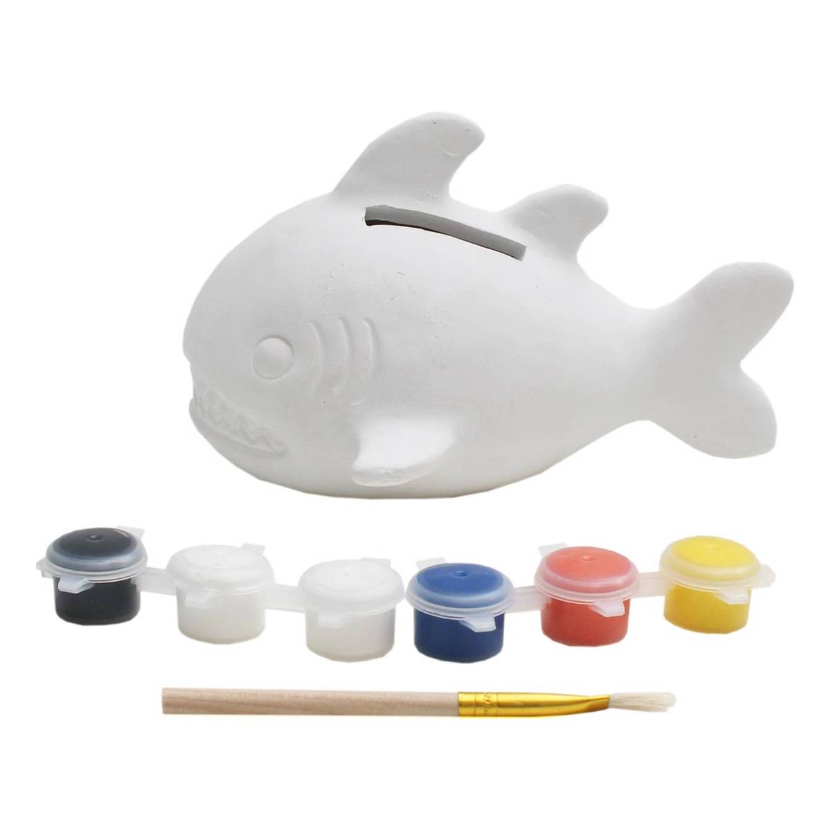 Paint Your Own Shark Money Box