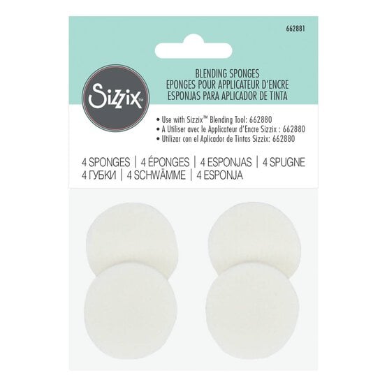 Sizzix Blending Sponges 4 Pack