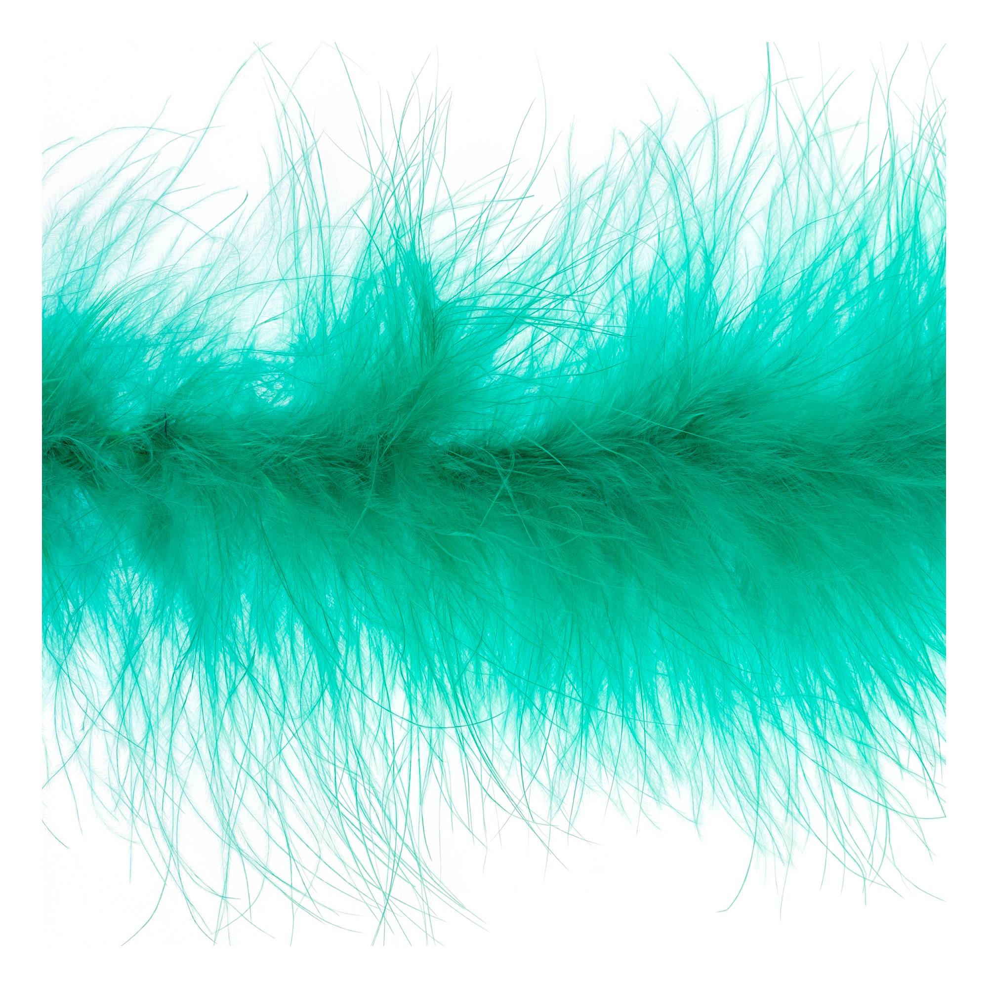 Emerald Luxury Marabou Trim by the Metre