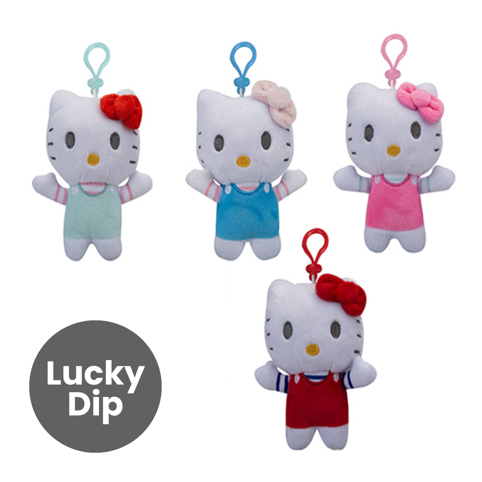 Assorted Hello Kitty Plush Keyring