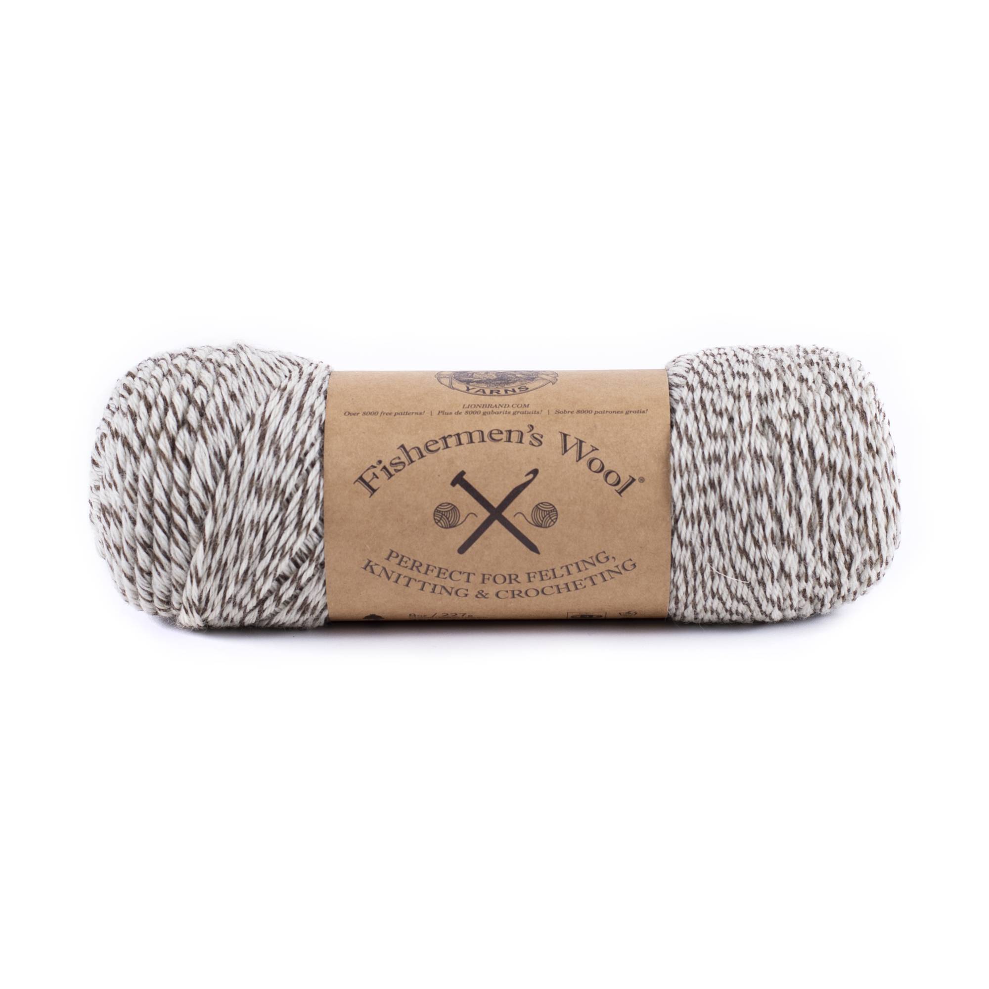 Lion Brand Oak Tweed Fishermen’s Wool 227g