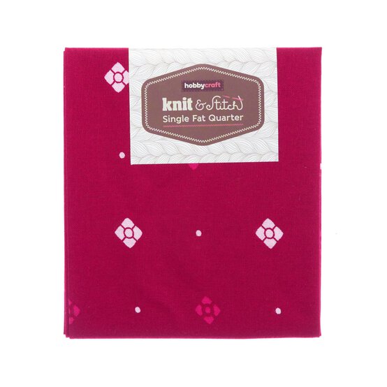 Pink Little Petal Single Cotton Fat Quarter