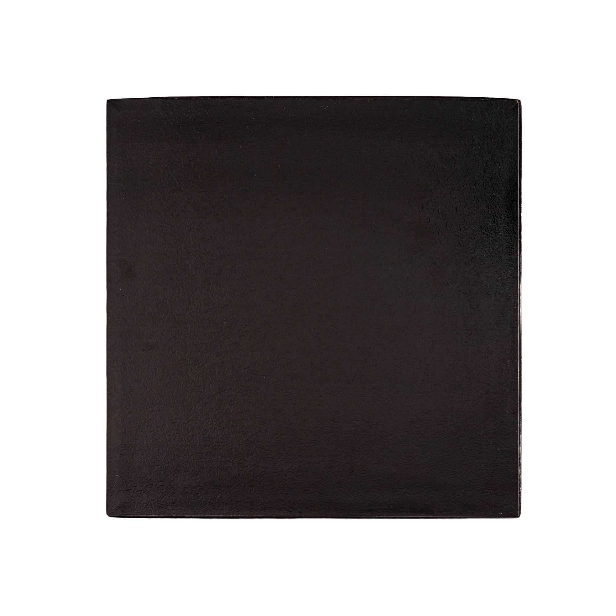 Black Square Cake Drum 10 Inches