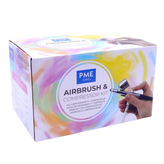 PME Airbrush and Compressor Kit