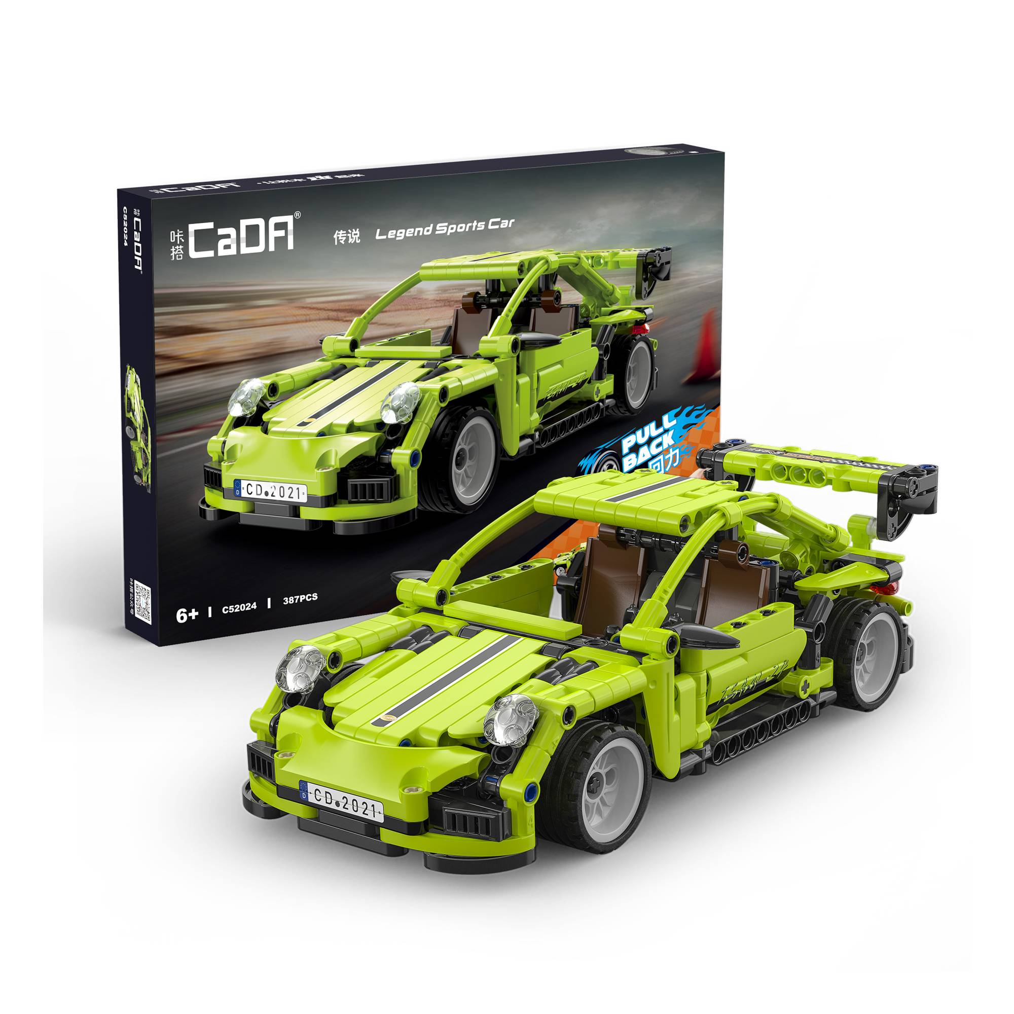 CaDA Legend Sports Car 387 Pieces