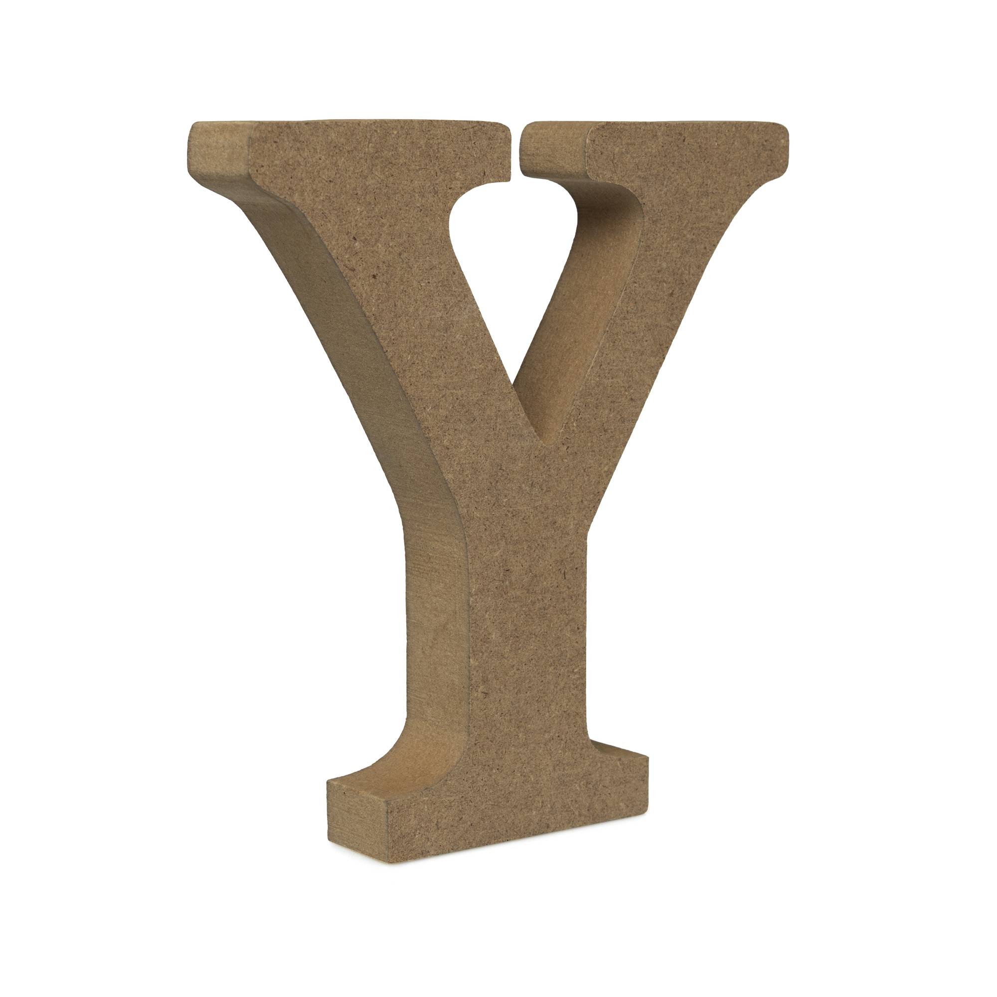 MDF Wooden Letter Y 13cm