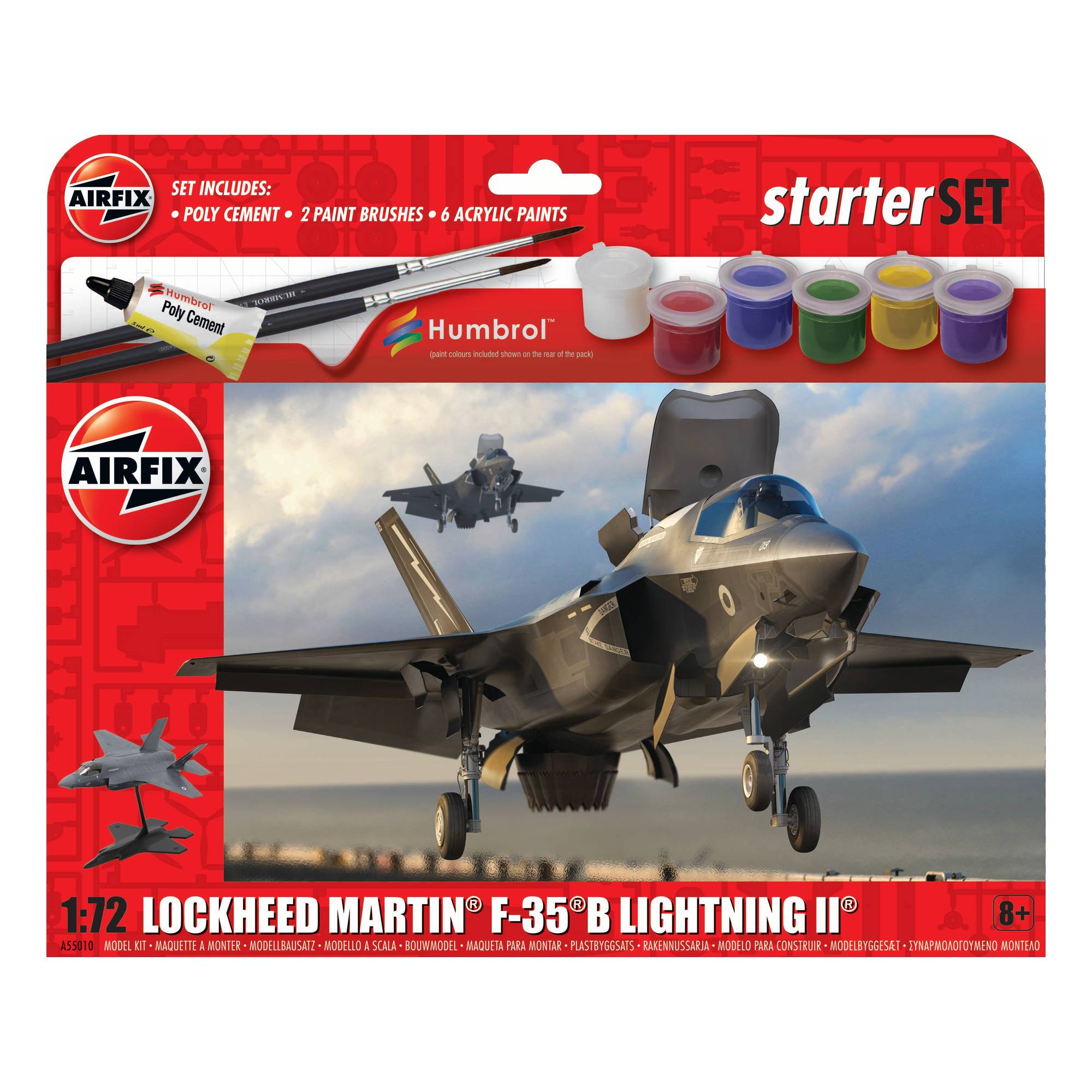 Airfix Lockheed Martin F-35B Lightning II Starter Set 1:72