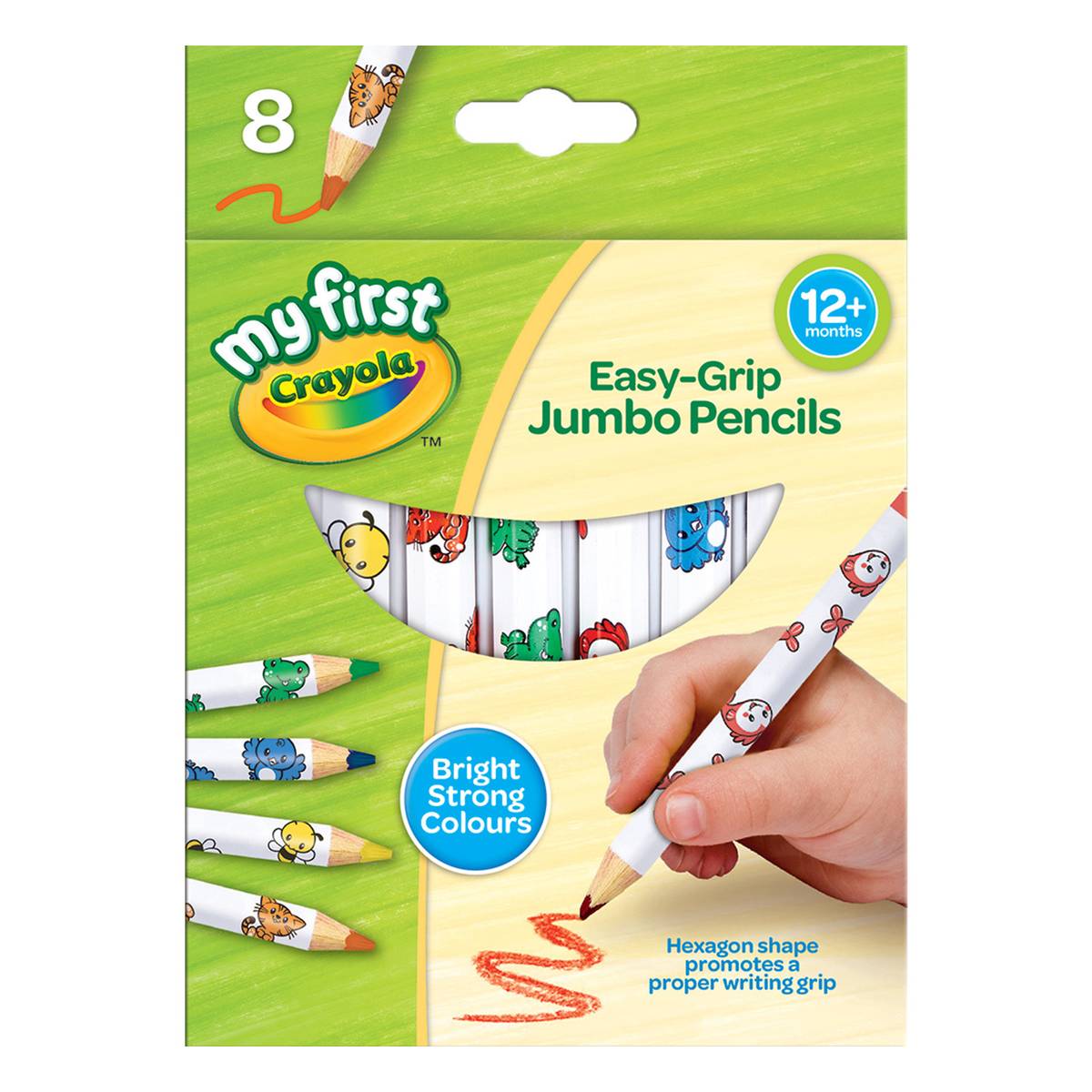 Crayola My First Jumbo Pencils 8 Pack