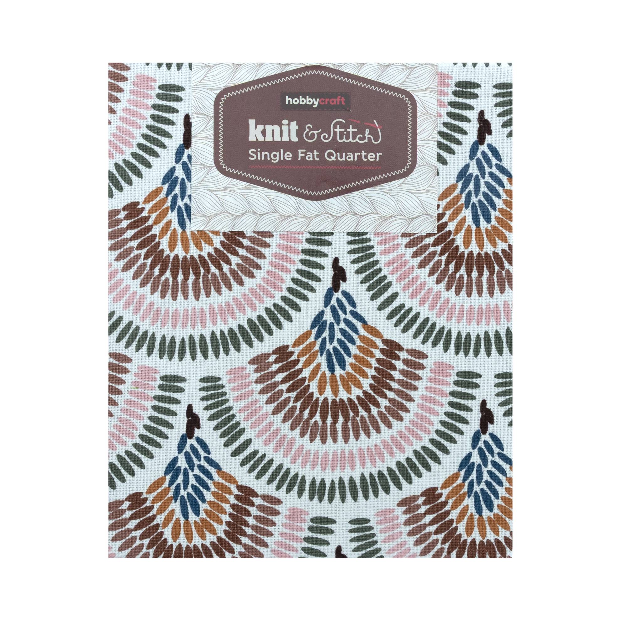 Rainbow Mosaic Single Cotton Fat Quarter