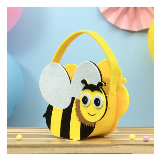 Bee Felt Bucket