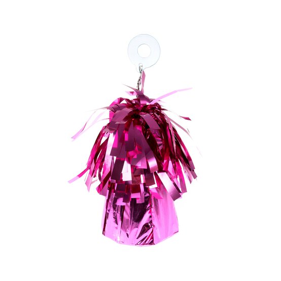 Bright Pink Foil Balloon Weight 170g