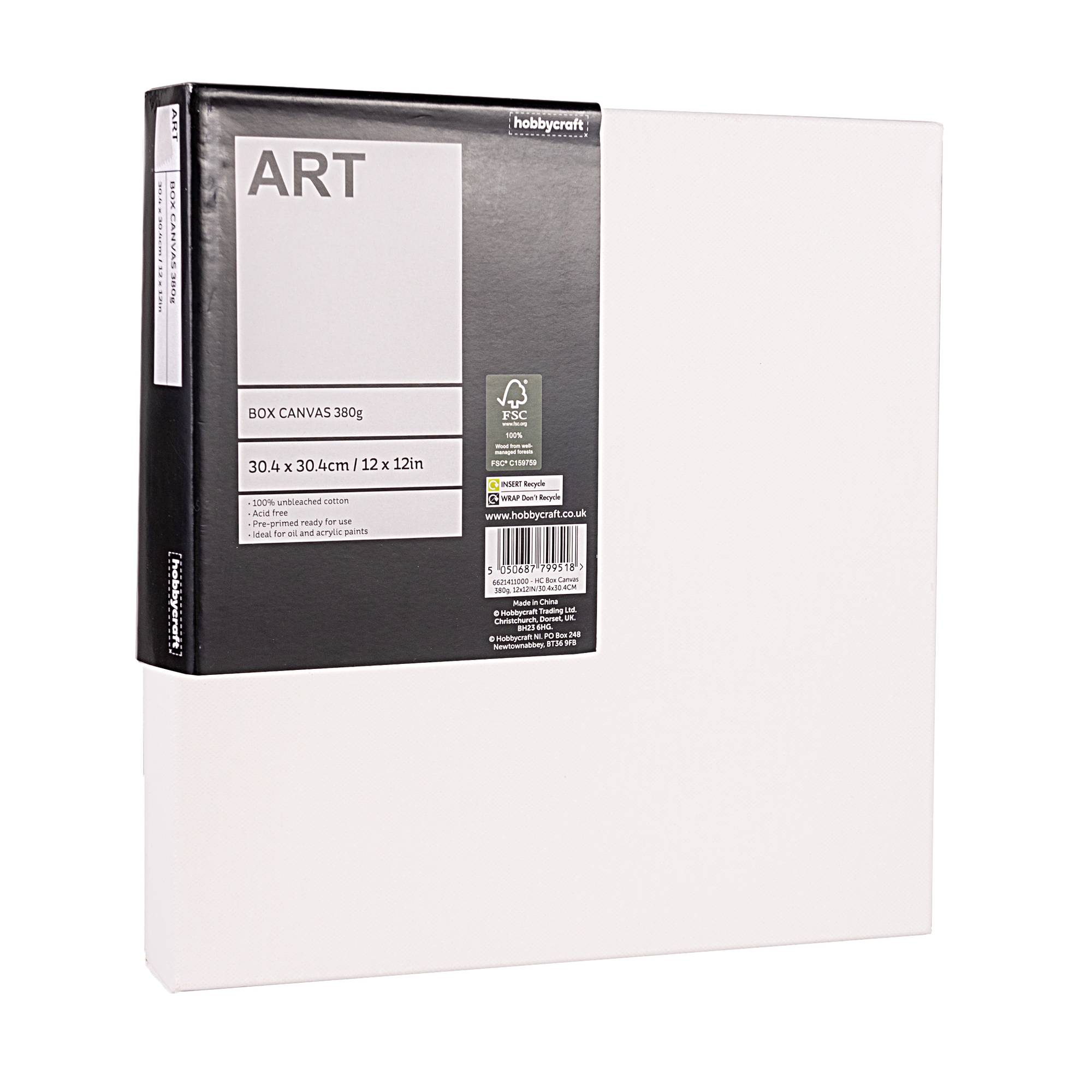 Box Canvas 30cm x 30cm