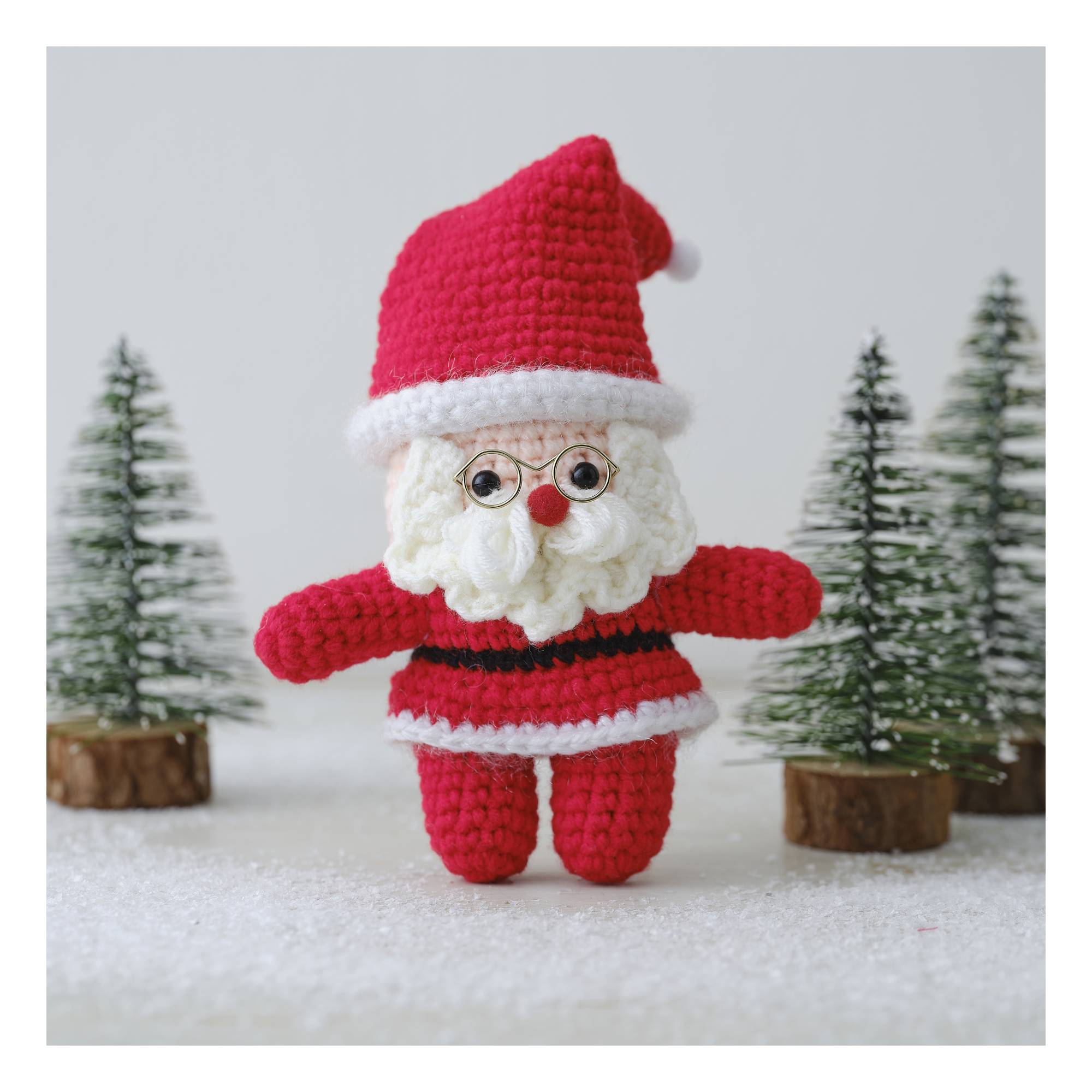 Make Your Own Crochet Santa Kit